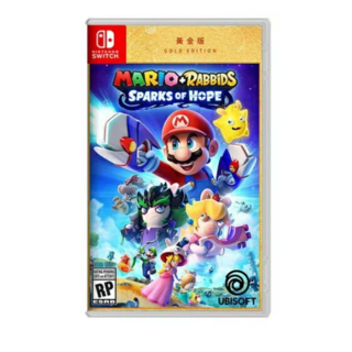 switch 瑪利歐 瘋狂兔子希望之星 黃金版, 亞版中文版