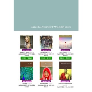 (英文圖書) Audacity: null 平裝版, Lulu.com, 英文