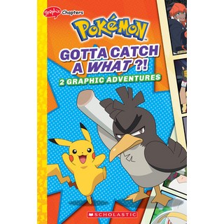 (英文書)Gotta Catch a What?! (Pokémon： Graphic Collection) 平裝版, Scholastic Inc., 英文
