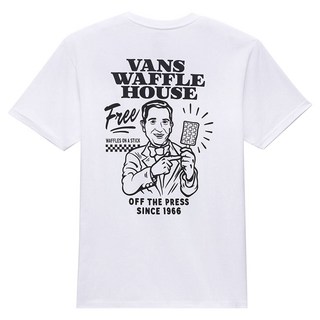 VANS Death Grip短袖T恤, 白色