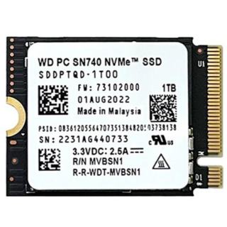 WD PC SN740 1TB NVMe 2230 SSD (適用GPD WIN Max2/Steam Deck)