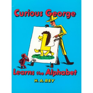 (英文圖書)Curious George Learns the Alphabet 平裝版, Clarion Books, 英文