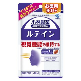 KOBAYASHI 小林製藥 葉黃素軟膠囊, 1個, 60片