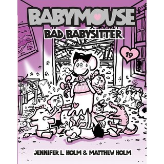 (英文圖書)Babymouse #19: Bad Babysitter 平裝版, Random House Graphic, 英文