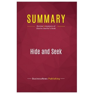(英文圖書) Summary: Hide and Seek: Review and Analysis of Charles Duelfer's Book 平裝版, Political Book Summaries, 英文
