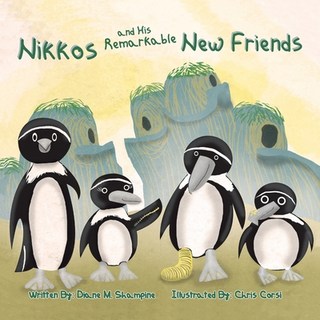 (英文圖書)Nikkos and His Remarkable New Friends 平裝版, Diane M. Shampine, 英文