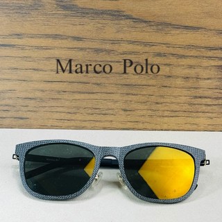 MARCO POLO 碳纖維鏡框偏光太陽眼鏡 MP206 COL .32 日本手工框 附原廠盒