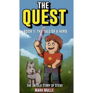 The Quest: The Untold Story of Steve Book One 精裝版, Blurb, 英文