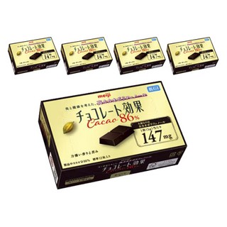 meiji 明治 巧克力效果 可可86% 12入, 60g, 5個