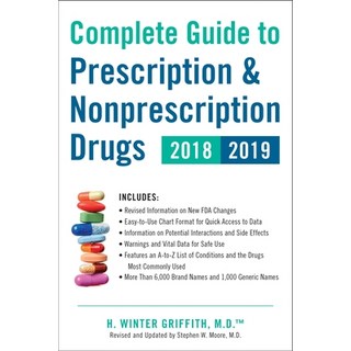 (英文圖書) Complete Guide to Prescription & Nonprescription Drugs 2018-2019 平裝版, Tarcherperigee, 英文
