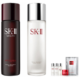 에스케이투 맨 페이셜 트리트먼트 에센스 + 로션 세트, 230ml, 1개 (+에스케이투 사은품 6개 증정)