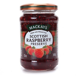 MACKAYS 梅凱 覆盆子果醬, 340g, 1罐