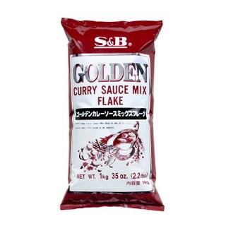 S&B 黃金蔬菜咖哩粉, 1kg, 1包