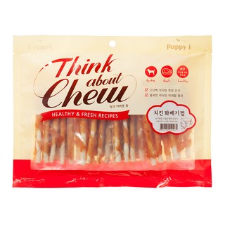 퍼피아이 강아지 띵크 어바웃 츄 꽈베기껌, 치킨, 240g, 1개