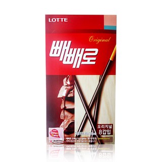 롯데제과 오리지날 빼빼로, 46g, 8개