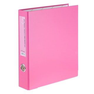 청운 에코 3공D링 바인다 5cm A4, 분홍, 1개