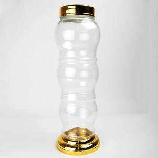 JinsungGlass 鬱金香3層酵素釀酒瓶, 1個, 3L