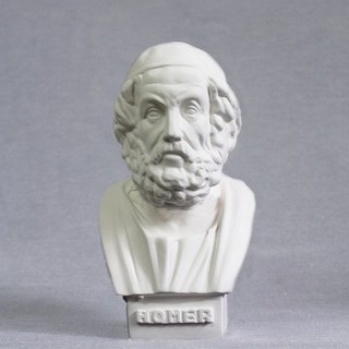 MORYARTS 小型迷你石膏像 荷馬