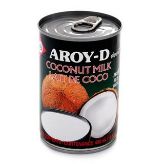 AROY-D 椰奶水果罐頭, 2 個, 400ml