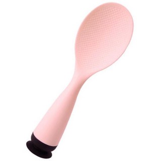 nineware 玉米吸盤式飯勺, 粉色, 1入