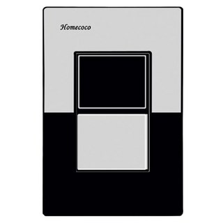 Homecoco 雙色銀黑 2開關, 1個