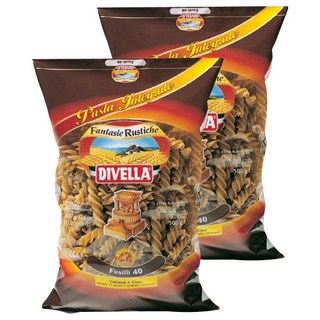 DIVELLA 德威樂 全麥螺旋麵, 500g, 2包