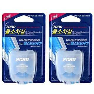 2080 불소 치실 RRP, 40m, 1개입, 2개