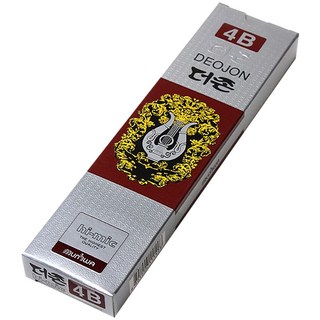 문화연필 더존 4B, 12개