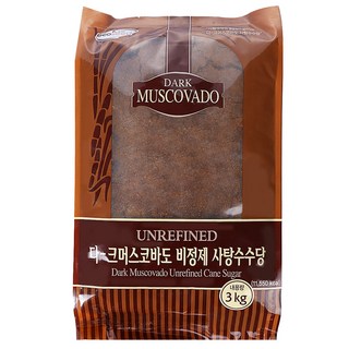 다크 머스코바도, 3kg, 1개
