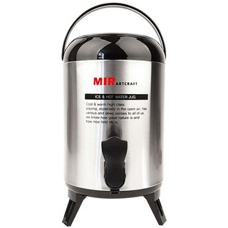 米爾 保溫桶 MWJ-400, 黑灰色, 4L, 1個