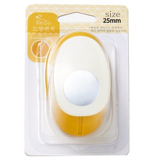 포코스 모양펀치 R-25, 원, 1개