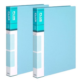 희망사무포인트 PP 3cm 3공 O링 바인더, 하늘, 2개