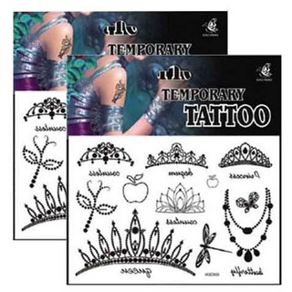 Aul Living臨時紋身貼紙, HSC039, 2個