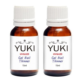 YUKI 凝膠指甲稀釋液, 單色, 2個
