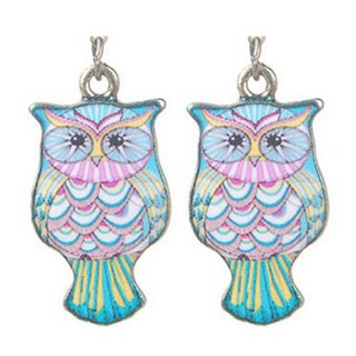 아름다운디자인 북키스 책갈피 B250, 부엉이 스카이블루, 2개