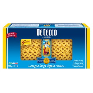 DE CECCO 得科 千層麵, 500g, 1盒