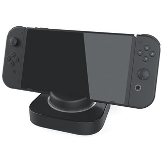 조이트론 닌텐도 스위치용 차징 뷰 스탠드 충전기 블랙 JTSW-104, 1개