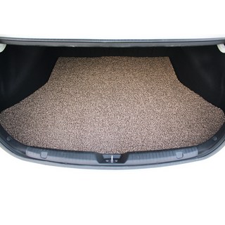 순수 코일 트렁크매트 두께 20mm 베이지 + 브라운 KT-41, 기아 쎄라토 (2003년 ~ 2008년), 베이지브라운