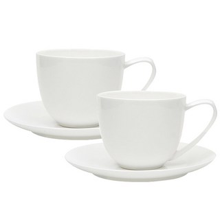 bodum Eclia 咖啡杯 + 杯碟 雙人組, 單一顏色, 1套