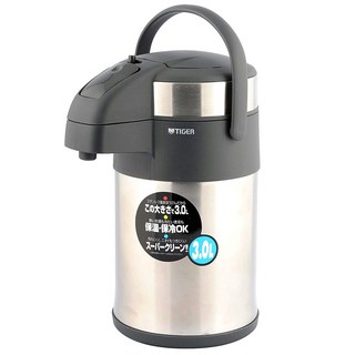 TIGER 虎牌 按壓出水式保溫壺, 混色, 3.2L