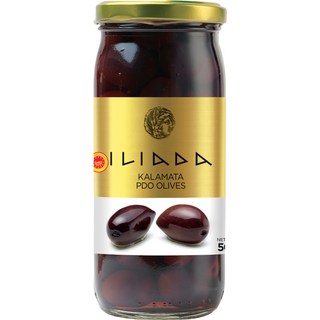 ILIADA 卡拉瑪塔去籽黑橄欖, 500克, 1個