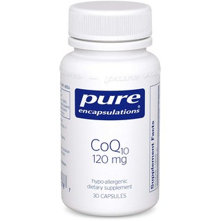 퓨어인캡슐레이션 CoQ10 120mg 캡슐 글루텐 프리, 1개, 30정