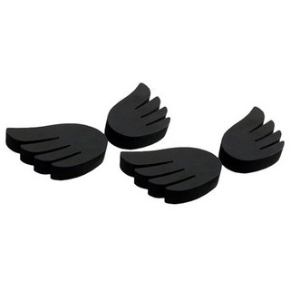 나이트라이트 반사 도어가드 엔젤윙, 블랙, 4개