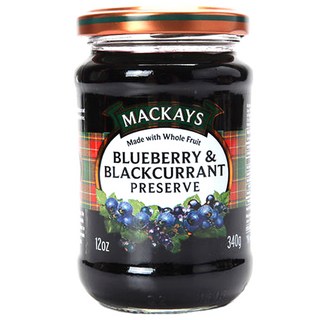 MACKAYS 梅凱 藍莓黑醋栗果醬, 340g, 1罐