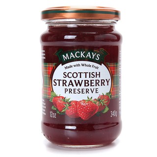 MACKAYS 梅凱 草莓果醬, 340g, 1罐