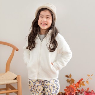 유라비 아동용 피노 플러피 후리스 집업