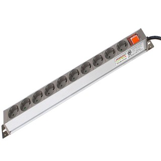 DONGANG 鋁製1開10插延長線, 2.5m, 單色, 1入