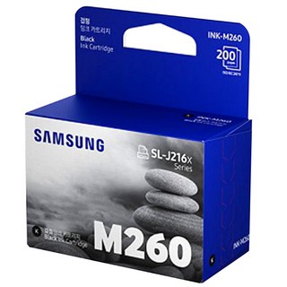 삼성전자 잉크젯프린터 정품 잉크, 검정(INK-M260), 1개