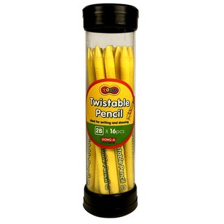 토루 샤프식연필 2mm 2B, 혼합 색상, 16개