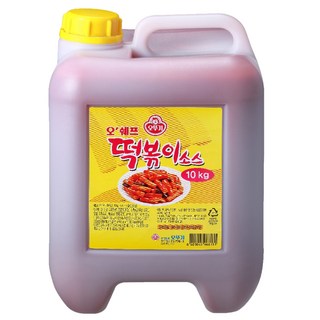 오뚜기 오쉐프 떡볶이소스, 10kg, 1개